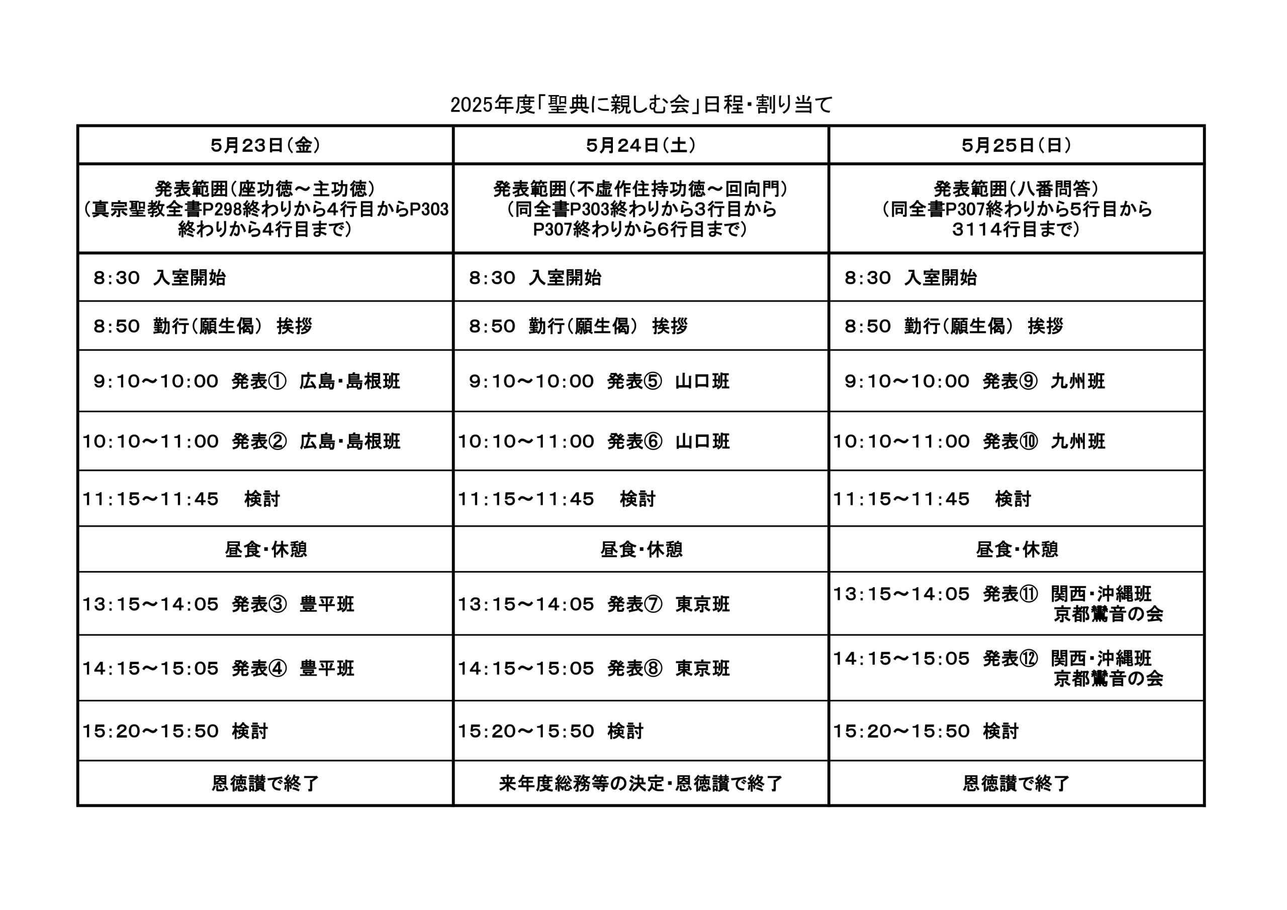 聖典に親しむ会日程と割り当て（２０２5）_page-0001